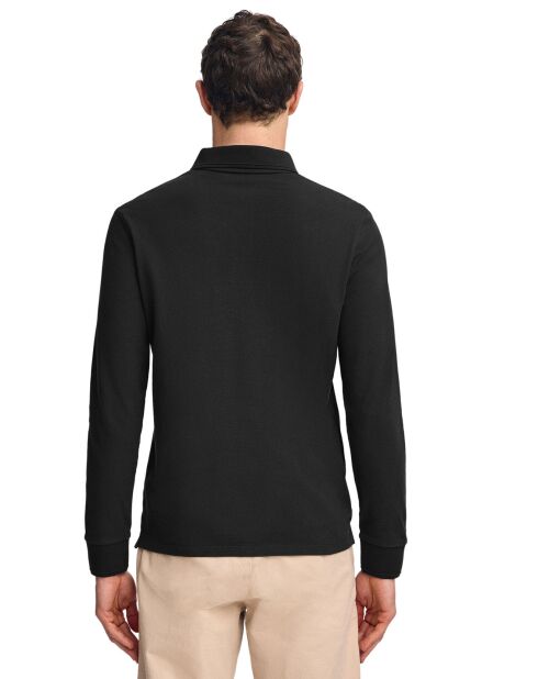 Polo manches longues Rigby Go noir