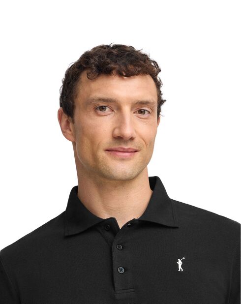 Polo manches longues Rigby Go noir