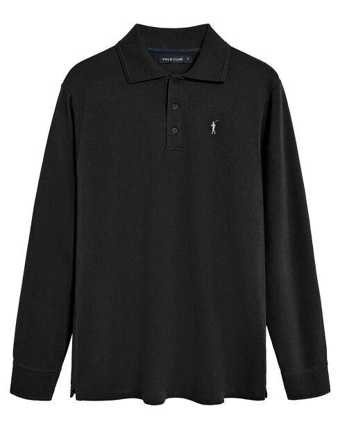 Polo manches longues Rigby Go noir
