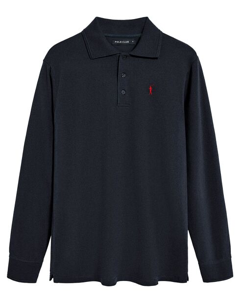 Polo manches longues Rigby Go bleu marine