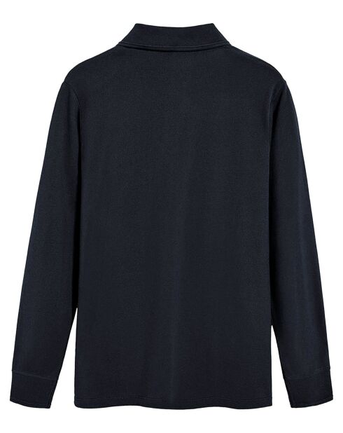 Polo manches longues Rigby Go bleu marine