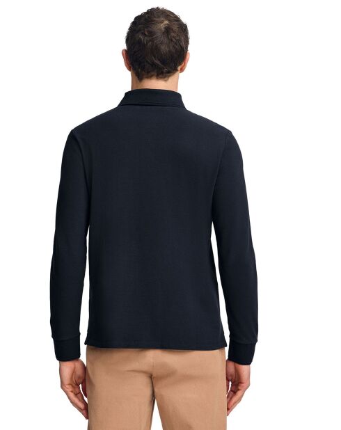 Polo manches longues Rigby Go bleu marine