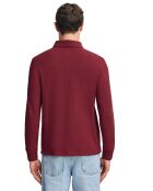 Polo manches longues Rigby Go grenat