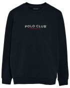 Sweat Est Minimal Title Rubber Ft bleu marine