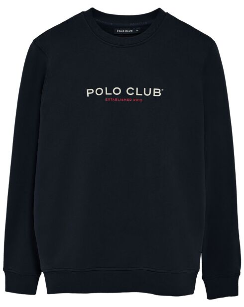 Sweat Est Minimal Title Rubber Ft bleu marine
