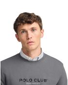 Sweat Est Minimal Title Rubber Ft gris foncé