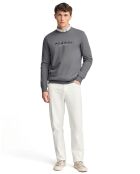 Sweat Est Minimal Title Rubber Ft gris foncé