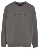 Sweat Est Minimal Title Rubber Ft gris foncé
