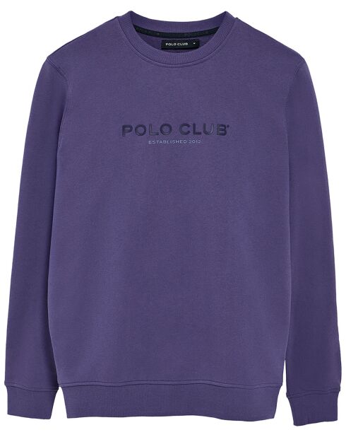 Sweat Est Minimal Title Rubber Ft bleu-violet