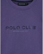 Sweat Est Minimal Title Rubber Ft bleu-violet