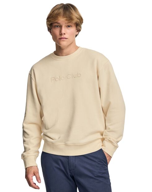 Sweat Minimal Combo Rubber Ft  écru