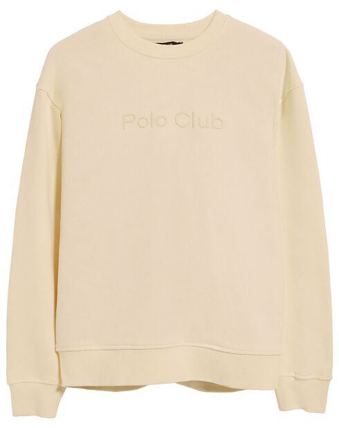 Sweat Minimal Combo Rubber Ft  écru