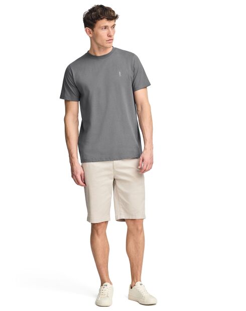 T-Shirt Big Rigby Go Rubber gris foncé