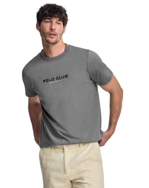 T-Shirt Est Minimal Title Rubber gris foncé