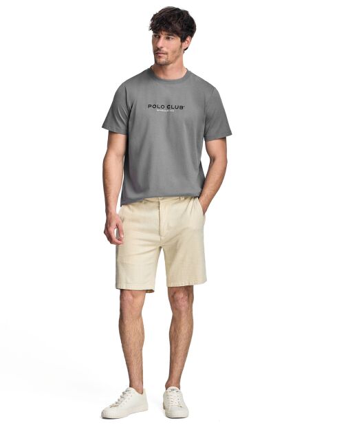 T-Shirt Est Minimal Title Rubber gris foncé