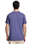 T-Shirt Est Minimal Title Rubber bleu-violet