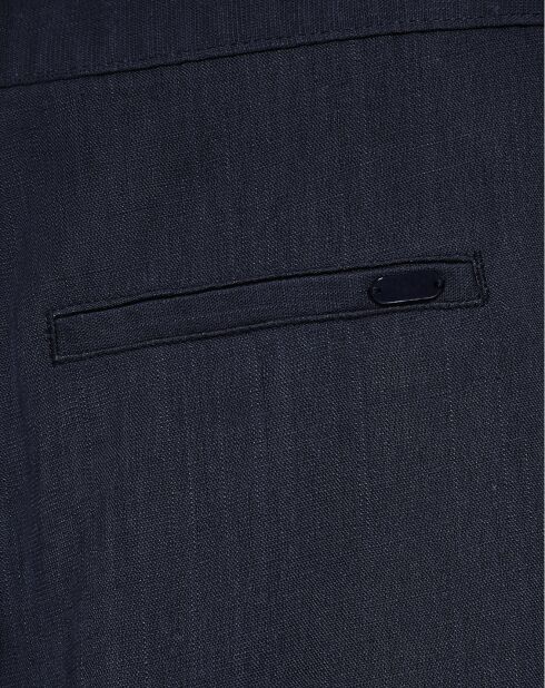 Pantalon en Lin mélangé Deia bleu marine