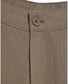 Pantalon en Lin mélangé Deia taupe