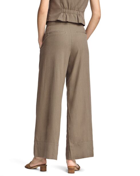 Pantalon en Lin mélangé Deia taupe