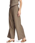Pantalon en Lin mélangé Deia taupe