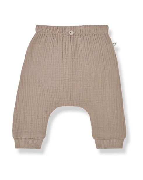 Sarouel Giuseppe Mousseline camel