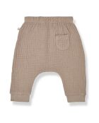 Sarouel Giuseppe Mousseline camel
