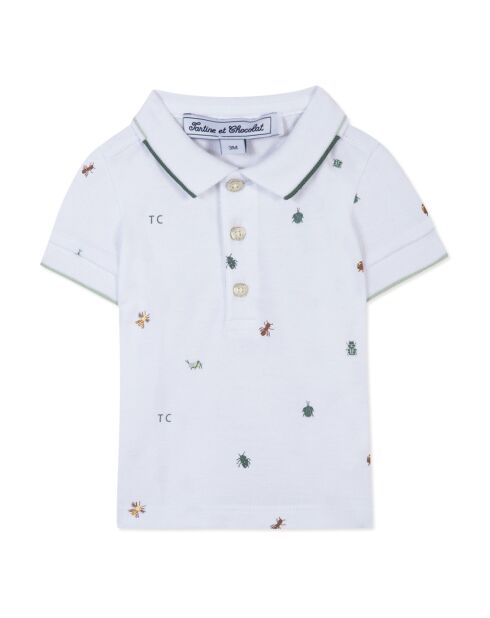 Polo Jardin Secret vert