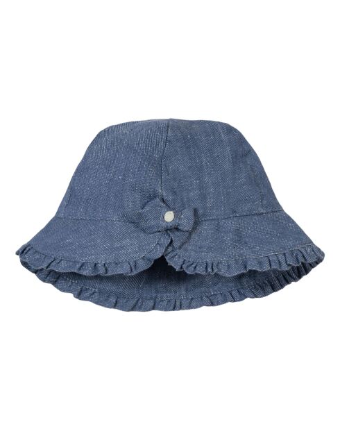 Chapeau Lin Noeud bleu