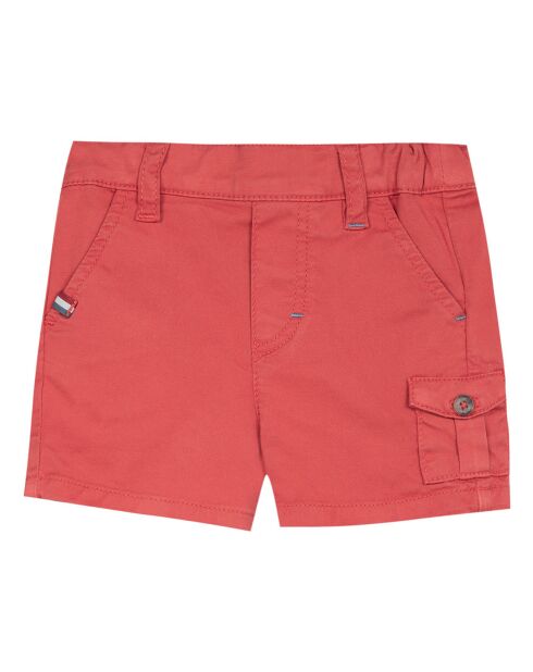 Short Bébé rouge