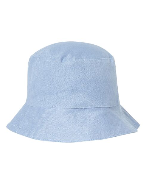 Chapeau Lin bleu