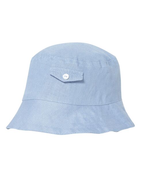Chapeau Lin bleu