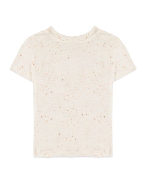 T-Shirt Texturé 1977 écru