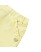 Short Broderie jaune pâle