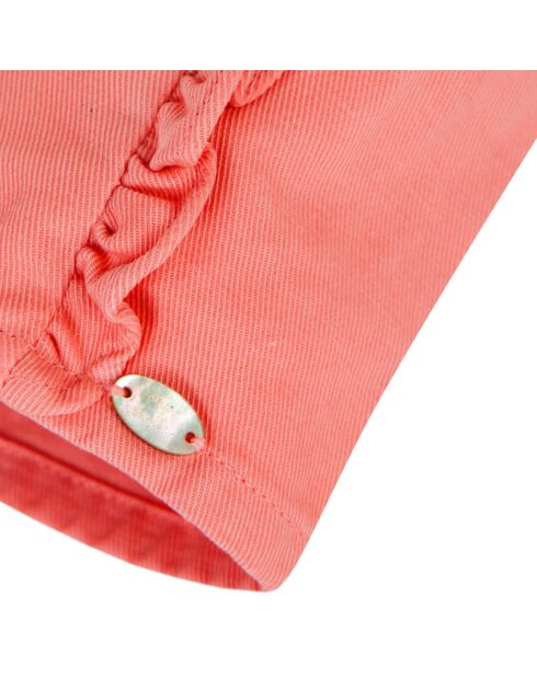 Short Volants coquelicot