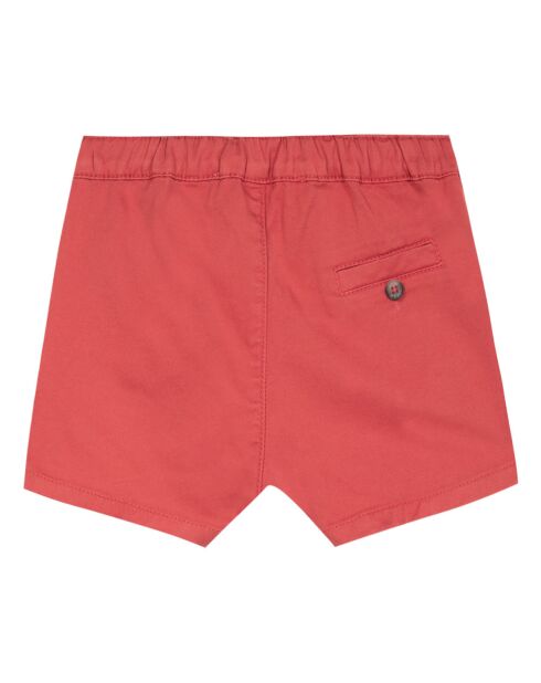 Short Bébé rouge