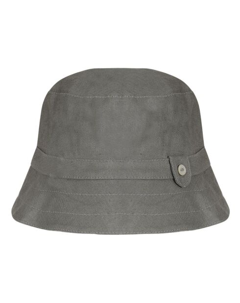 Chapeau 100% Lin vert kaki