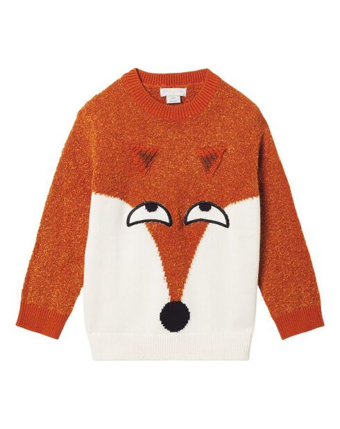 Pull en Laine mélangée Renard camel