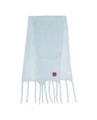 Echarpe Mohair bleue