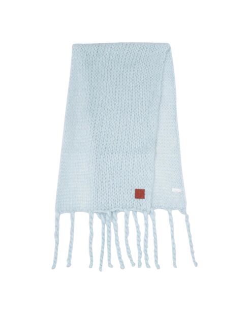 Echarpe Mohair bleue