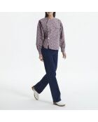 Blouse Topaz Popeline Imprimé Floral rose