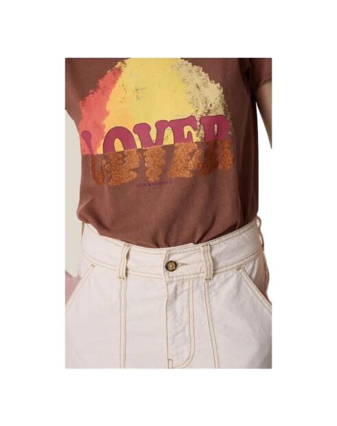 Toro Wave Blush T-Shirt aus Bio-Baumwolle