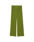 Pantalon Baccarat Laine Double Gaze vert