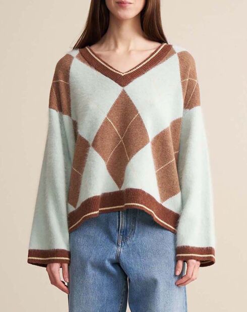 Pull Dylh Angora vert