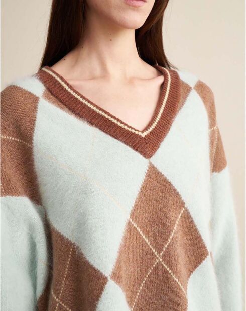 Pull Dylh Angora vert