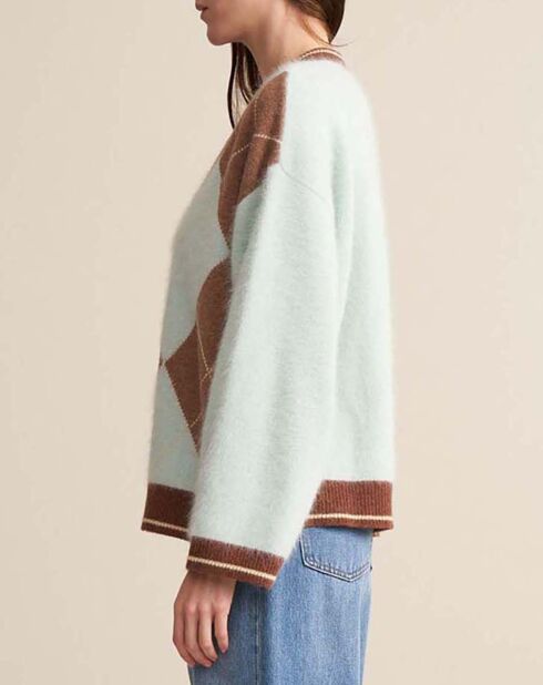 Pull Dylh Angora vert