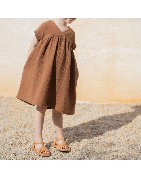 Robe Alberta chocolat