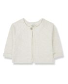 Gilet en Coton Flammé Nuna écru