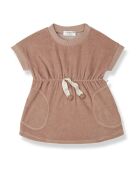 Robe Vittoria Eponge chocolat