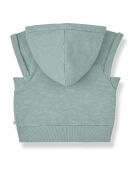Sweat Sans Manches Peppo bleu vert