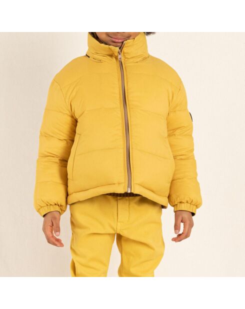 Doudoune Réversible Snowty jaune/militaire